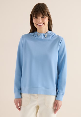 CECIL Sweatshirt in Blue: front
