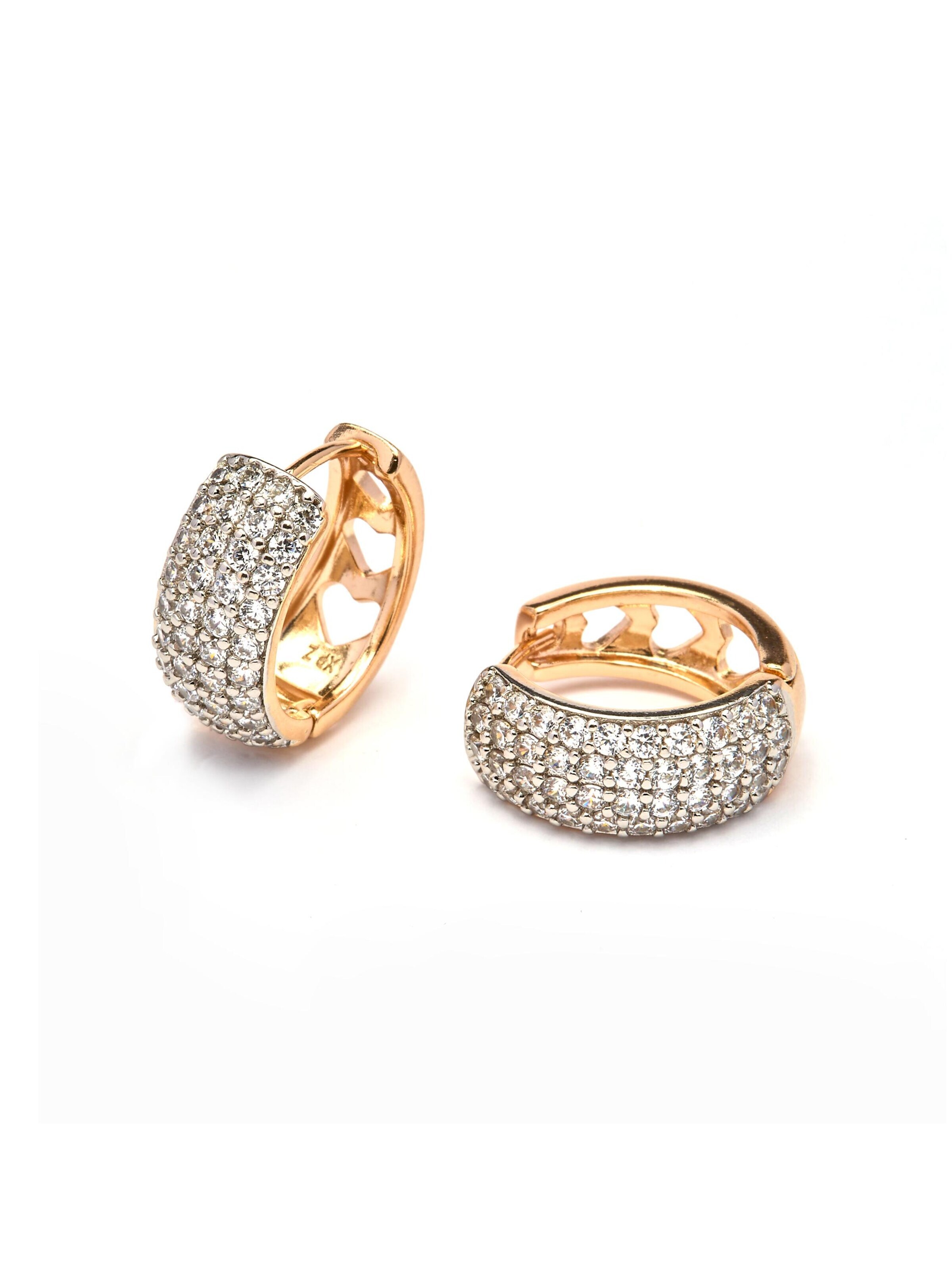 Luxenter Earrings 'Saniko' in Gold