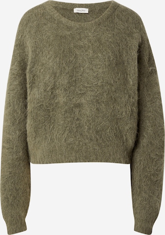 Pull-over 'NIBY' AMERICAN VINTAGE en vert : devant