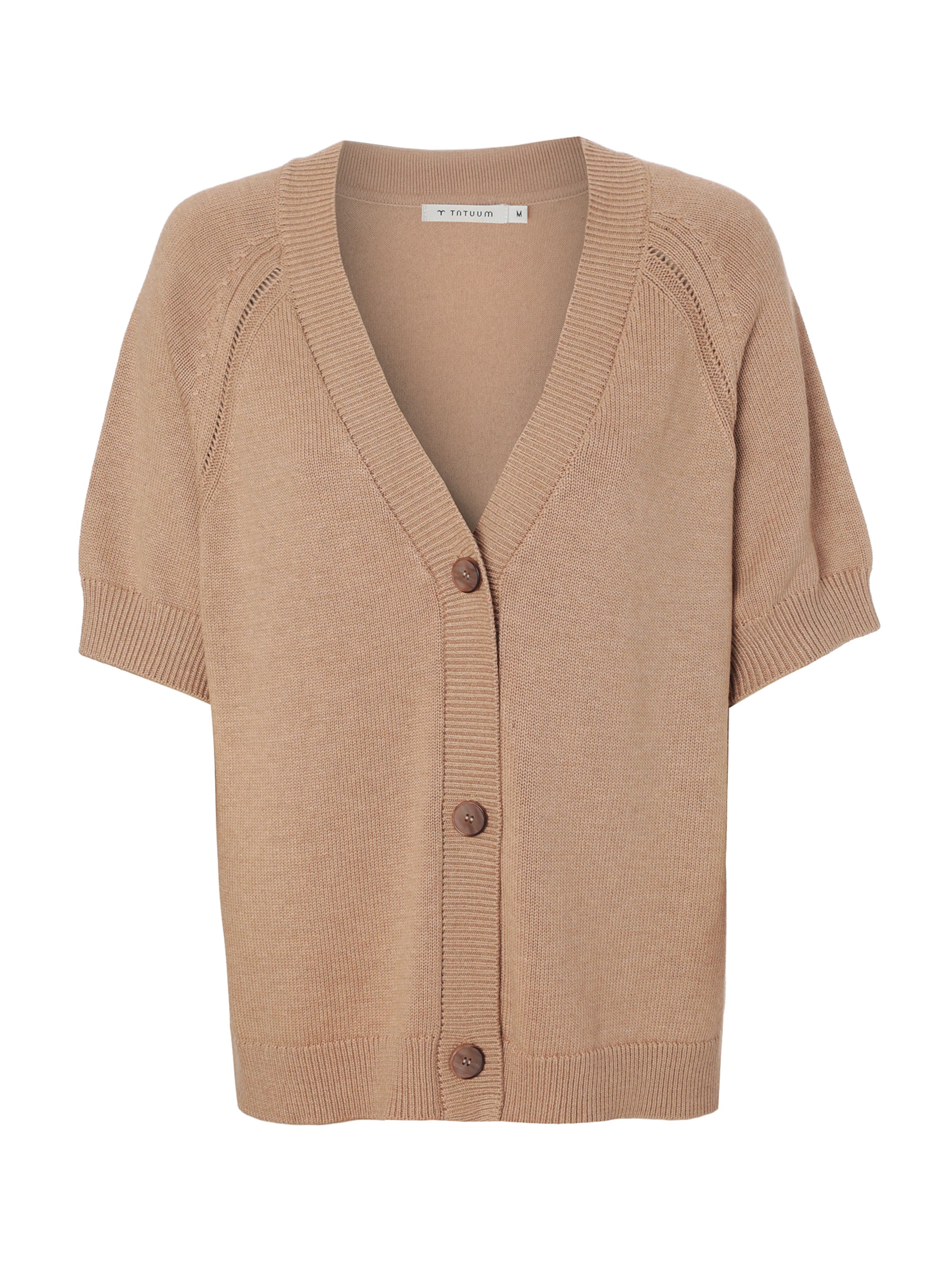 TATUUM Kardigan 'ELIJO' w kolorze beżowy: przód