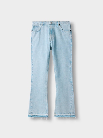 Burocs Flared Jeans 'Tony Open Hem' in Blue: front