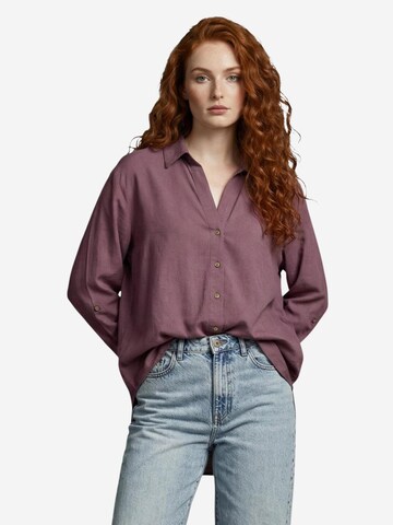 Camicia da donna '15363991' di ONLY in rosso: frontale