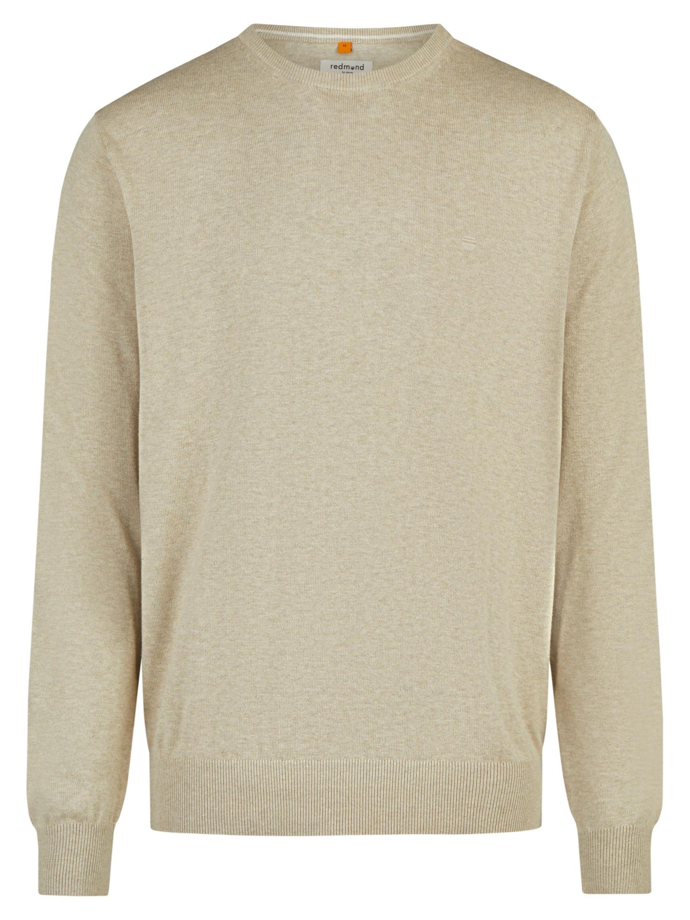 redmond Sweater 'Basic' in Beige: front