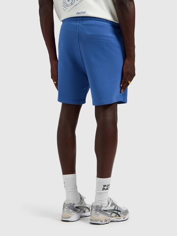 Pure Path Regular Pants in Blue