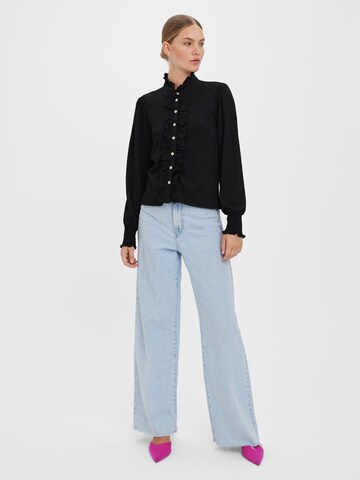 VERO MODA Bluse i sort