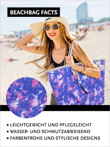 DonDon Beach Bag in Purple