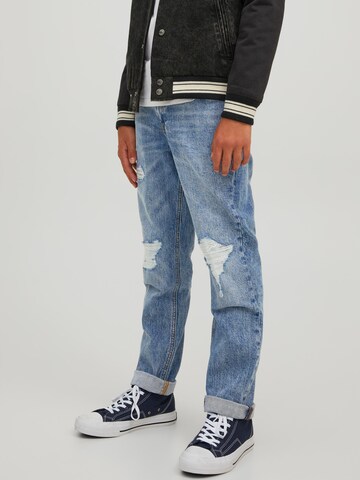 Jack & Jones Junior Regular Jeans 'Clark' in Blauw