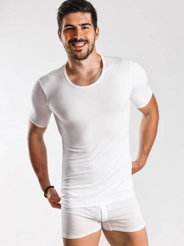 Maillot de corps 'BASIC MAX T-Shirt Men 5er Pack' Maxte en blanc : devant