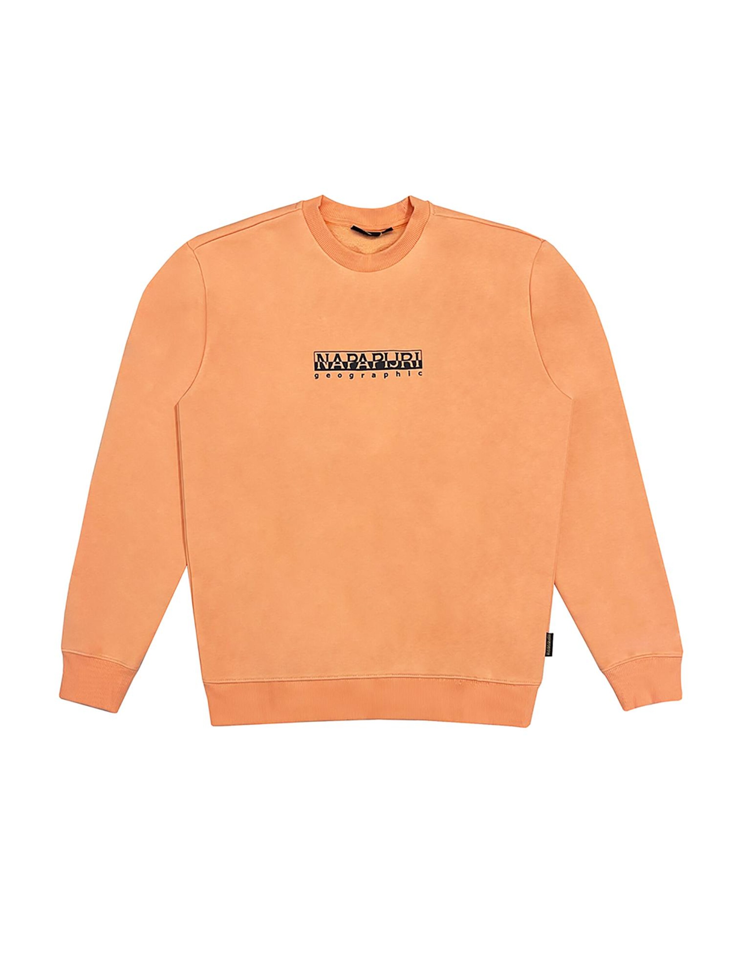 NAPAPIJRI Sweatshirt 'Box'‌‌‌ in Orange: Vorderseite