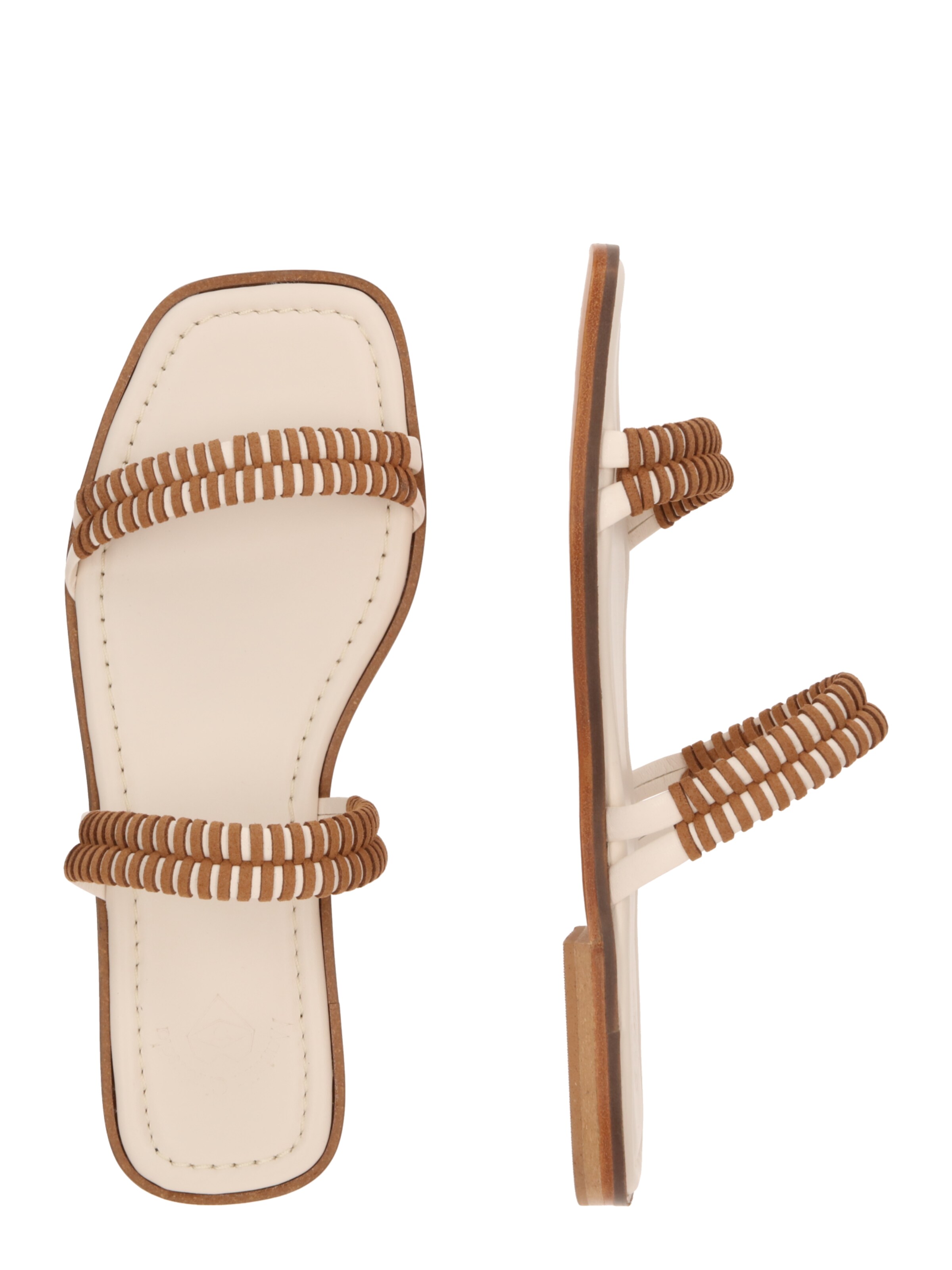 Saboți 'Amelia' de la Marietta's Fantasy pe alb