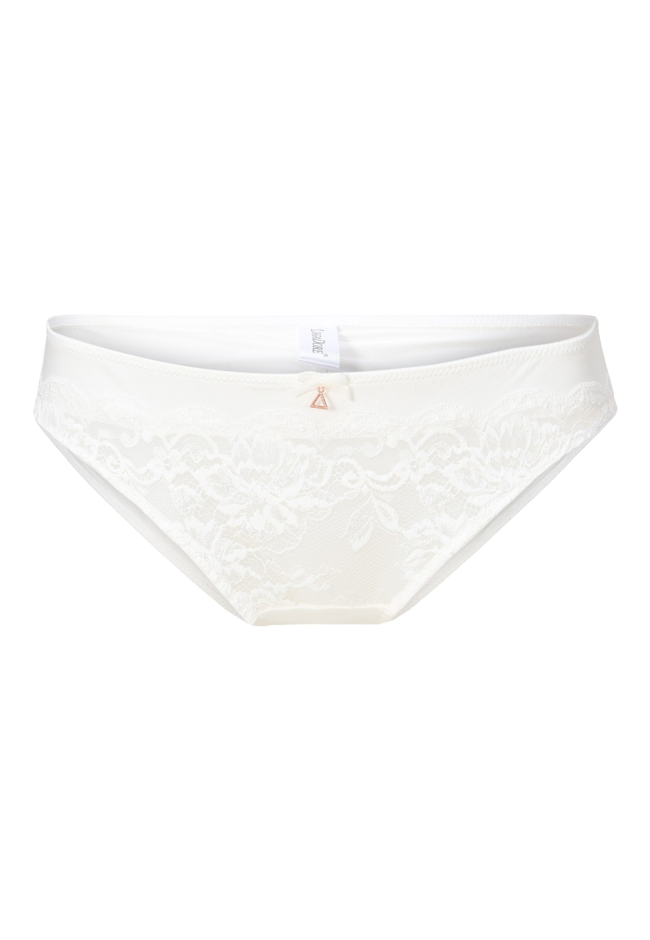 Slip LingaDore en blanc : devant