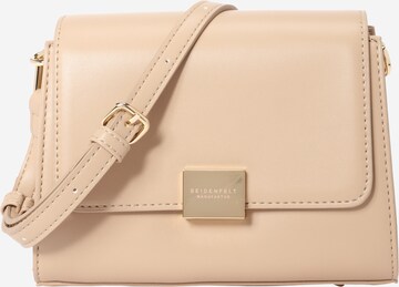 Seidenfelt Manufaktur Tasche 'Ellanda' in Beige: predná strana