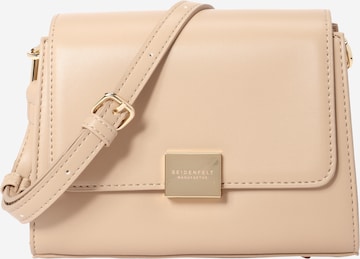 Seidenfelt Manufaktur Tasche 'Ellanda' in Beige: predná strana