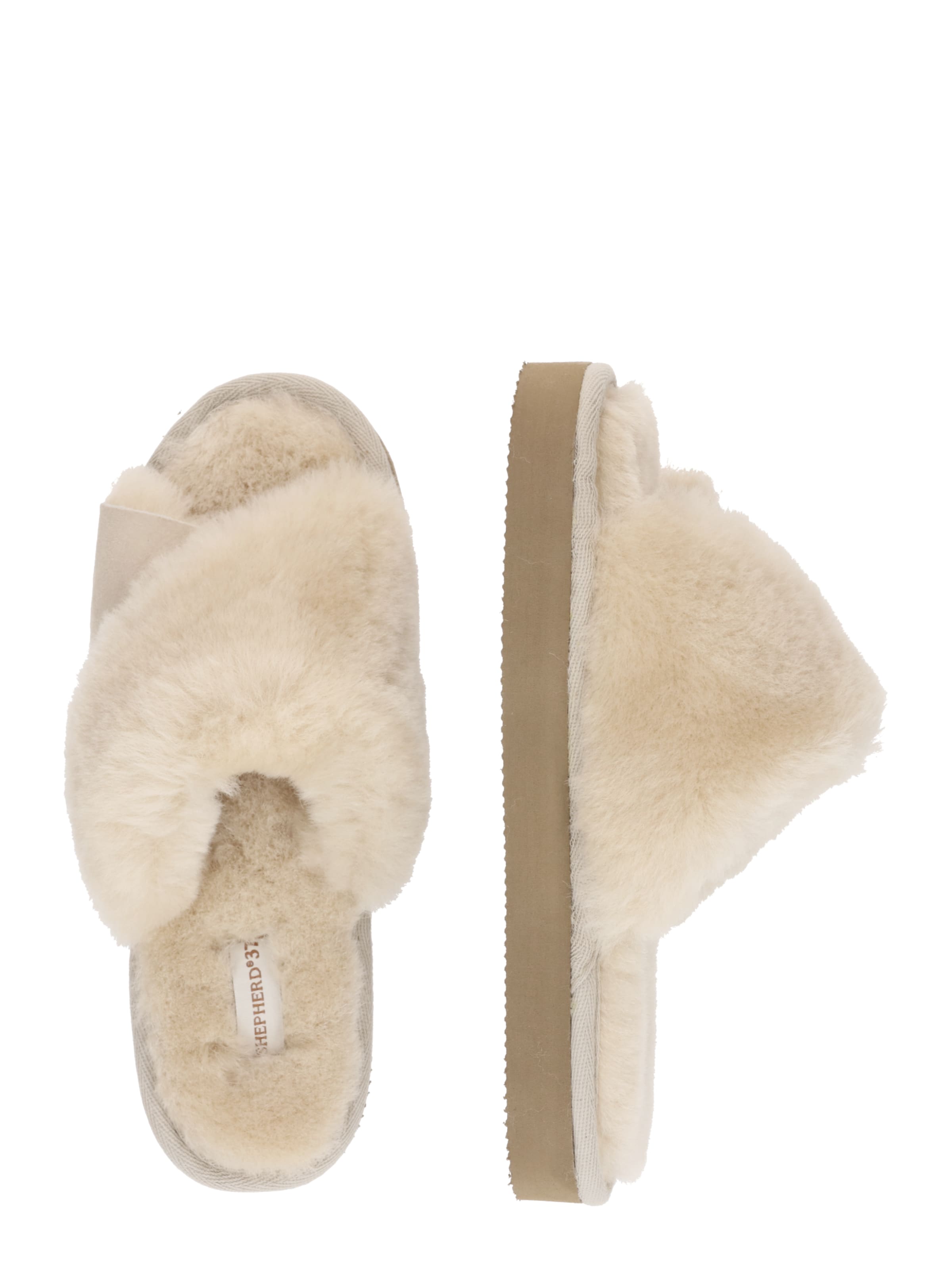 SHEPHERD Slippers 'Lydia' in Yellow