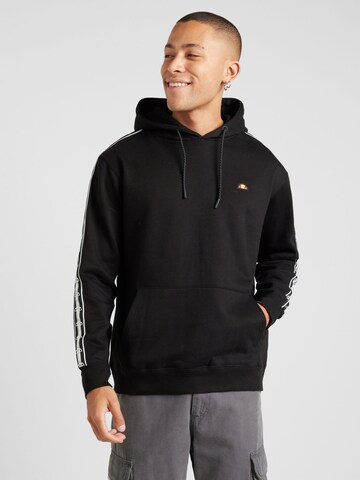 ELLESSE Sweatshirt 'Powera' in Black: front