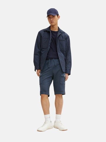 TOM TAILOR Regular Shorts in Blau