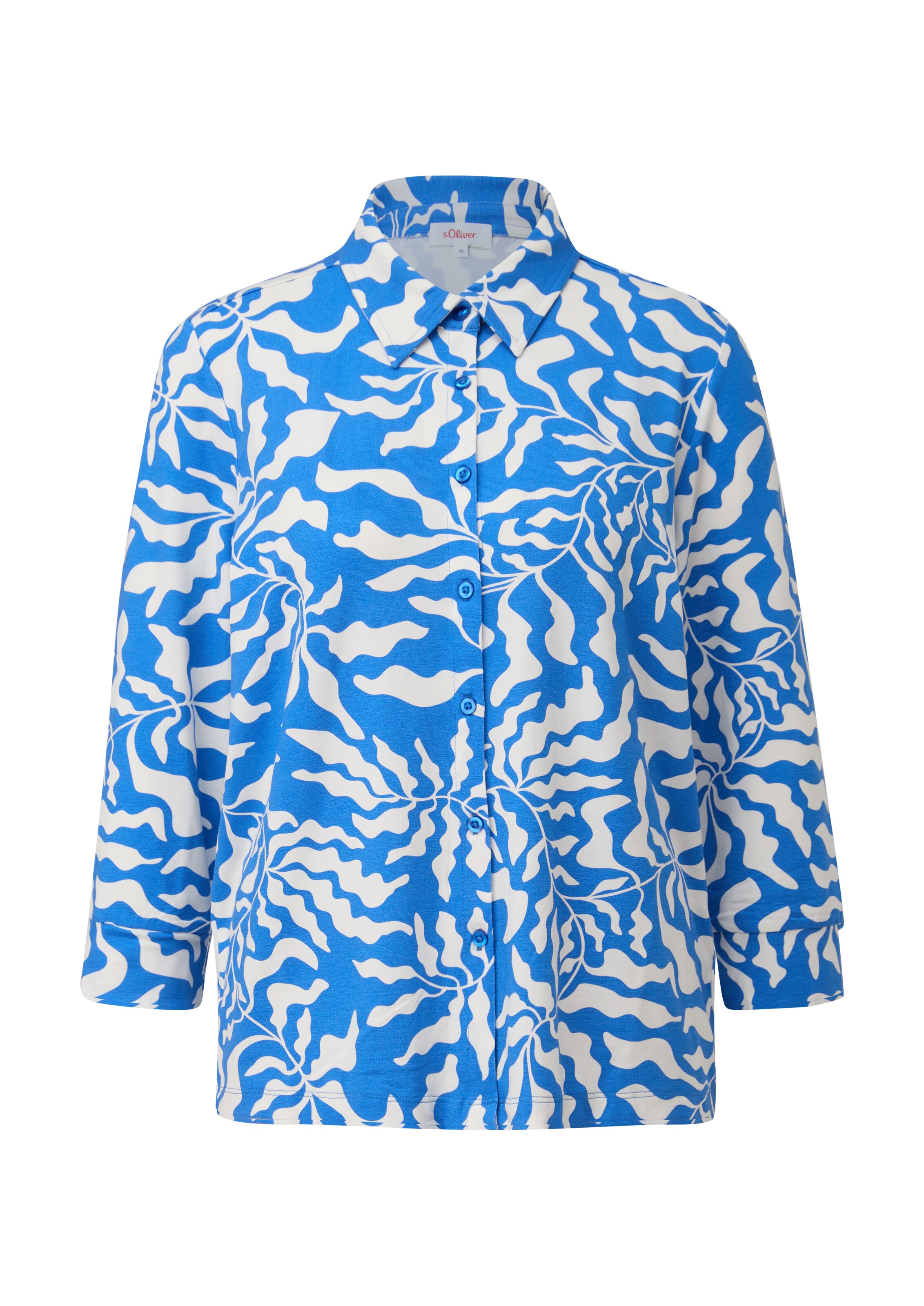 s.Oliver Bluse in Blau: Vorderseite