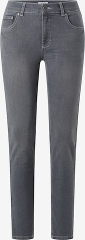 Angels Skinny Jeans in Grey: front