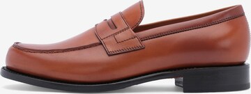 Chaussure basse ' Kingstown ' LOTTUSSE en marron : devant