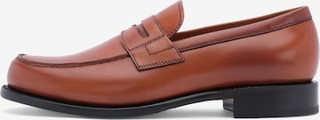 LOTTUSSE Classic Flats ' Kingstown ' in Brown: front