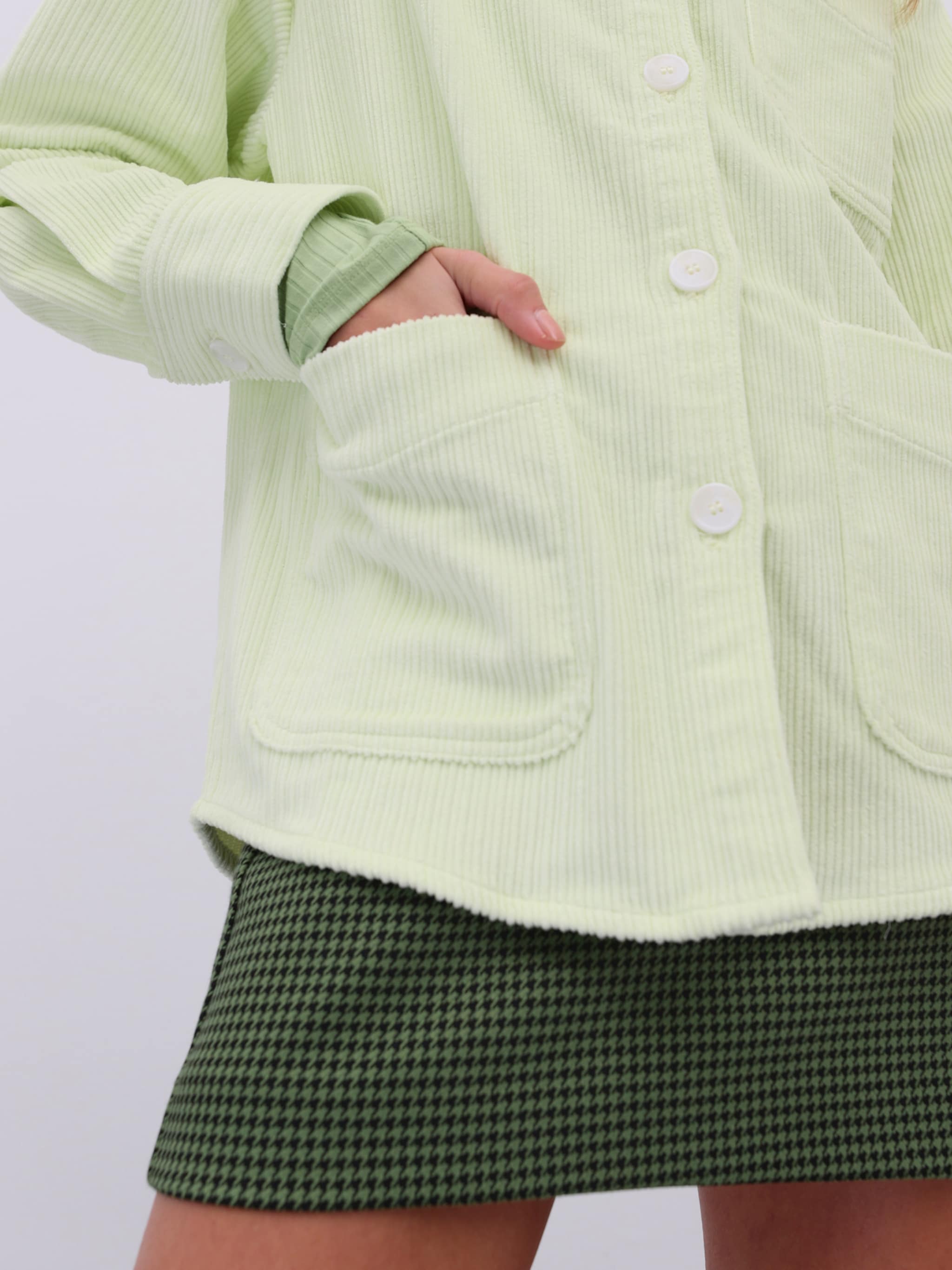 EDITED Produkte Jacke 'Akemi' pastellgrün