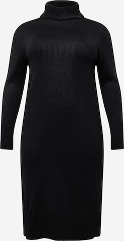 ONLY Carmakoma Knitted dress 'Brandie' in Black: front
