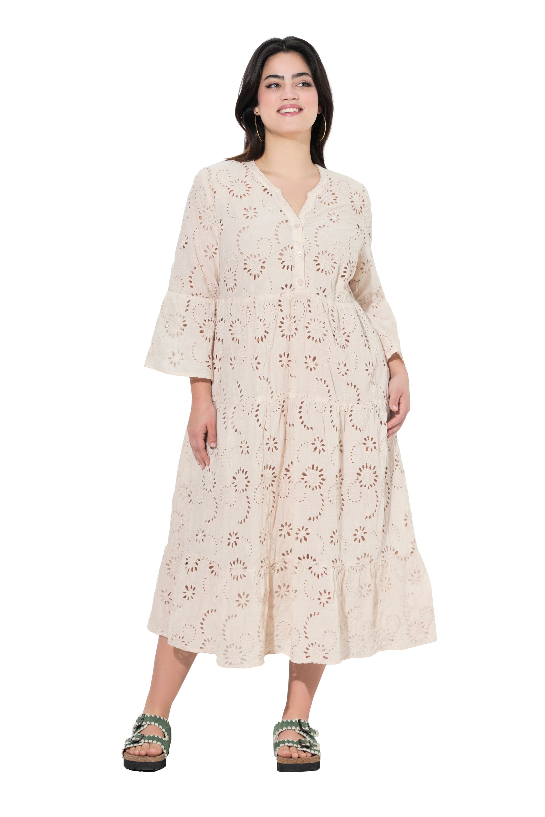 Angel of Style Kleid in Beige: Vorderseite