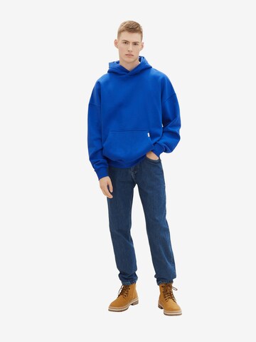 TOM TAILOR DENIM Sweatshirt in Blau