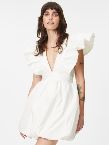 Misspap Dress in White: front