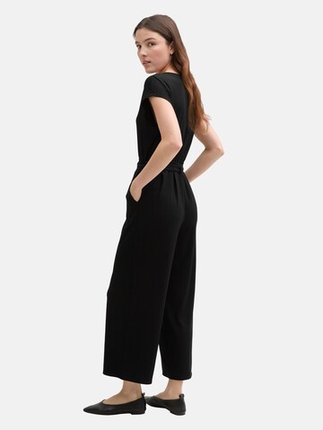 TOM TAILOR DENIM Jumpsuit in Zwart