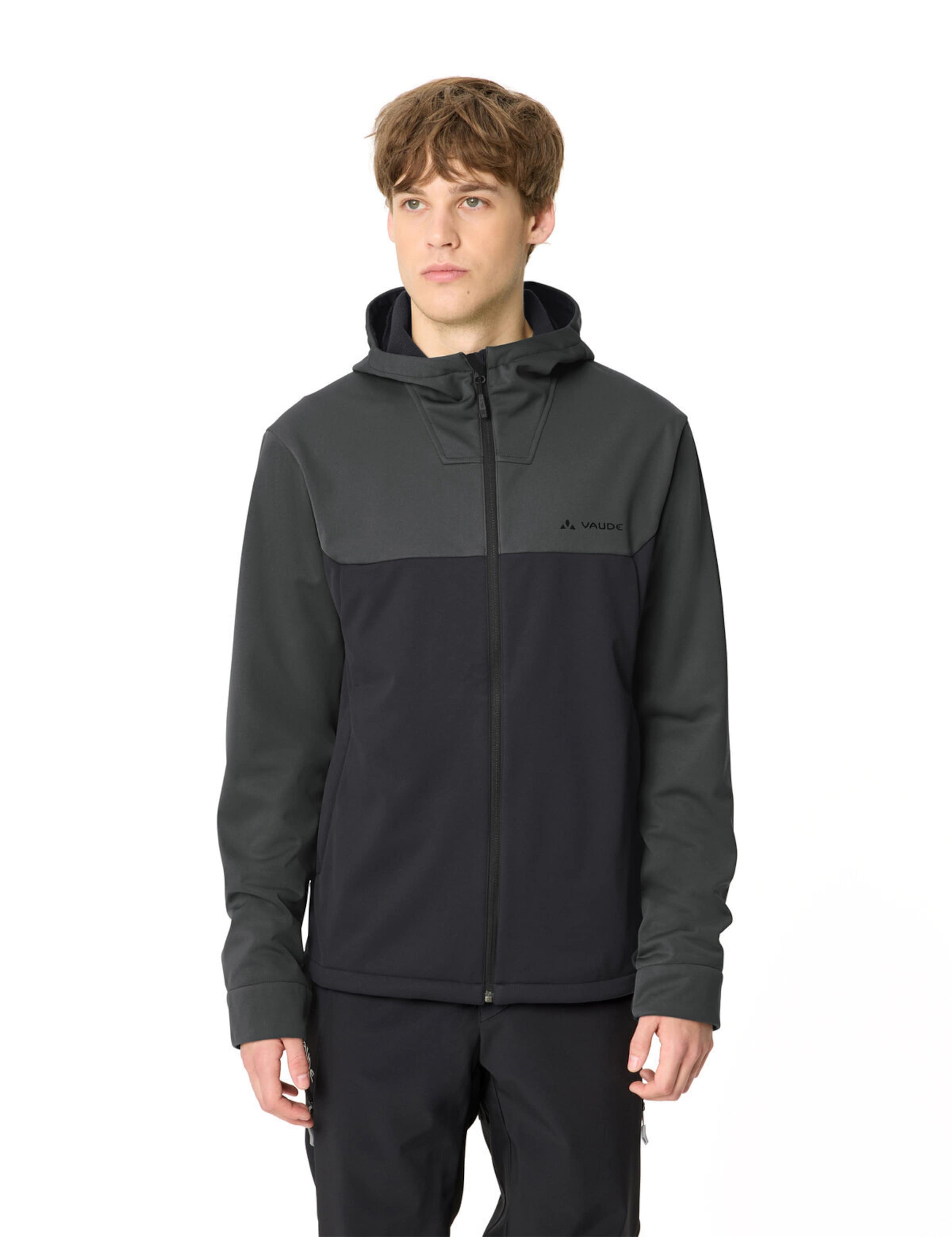 VAUDE Outdoorjacke 'Qimsa' in Grau: Vorderseite
