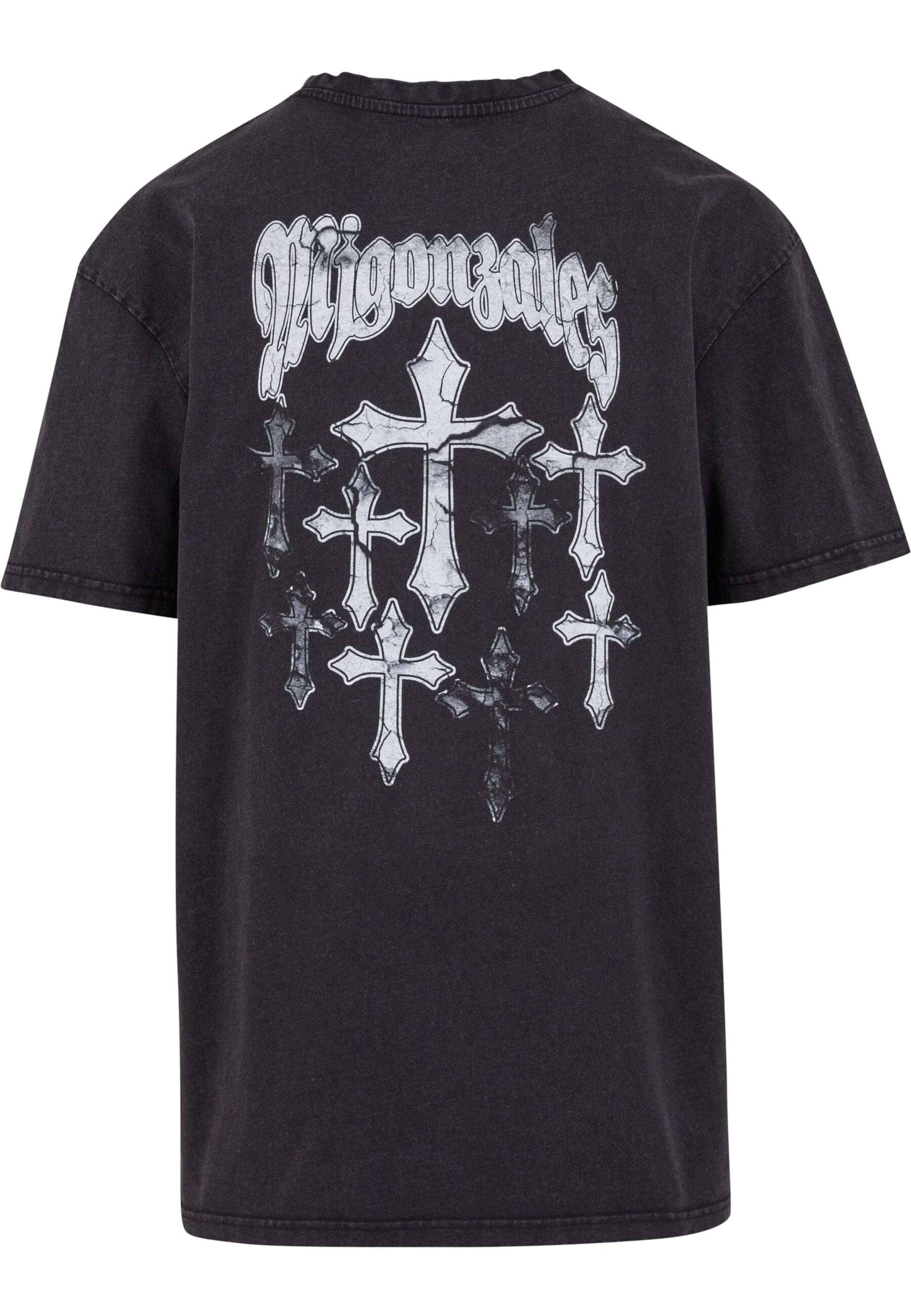 Maglietta 'Faded Faith' di MJ Gonzales in nero