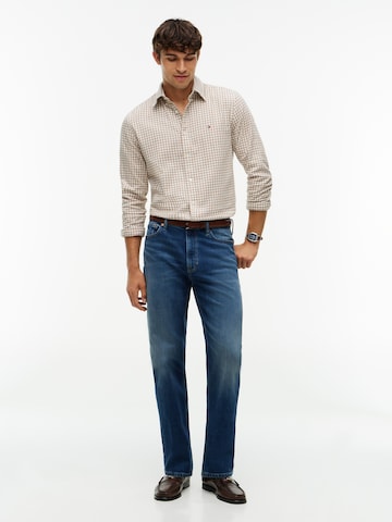TOMMY HILFIGER Regular Fit Paita värissä beige