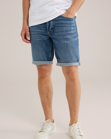 WE Fashion Regular Jeans i blå: framsida