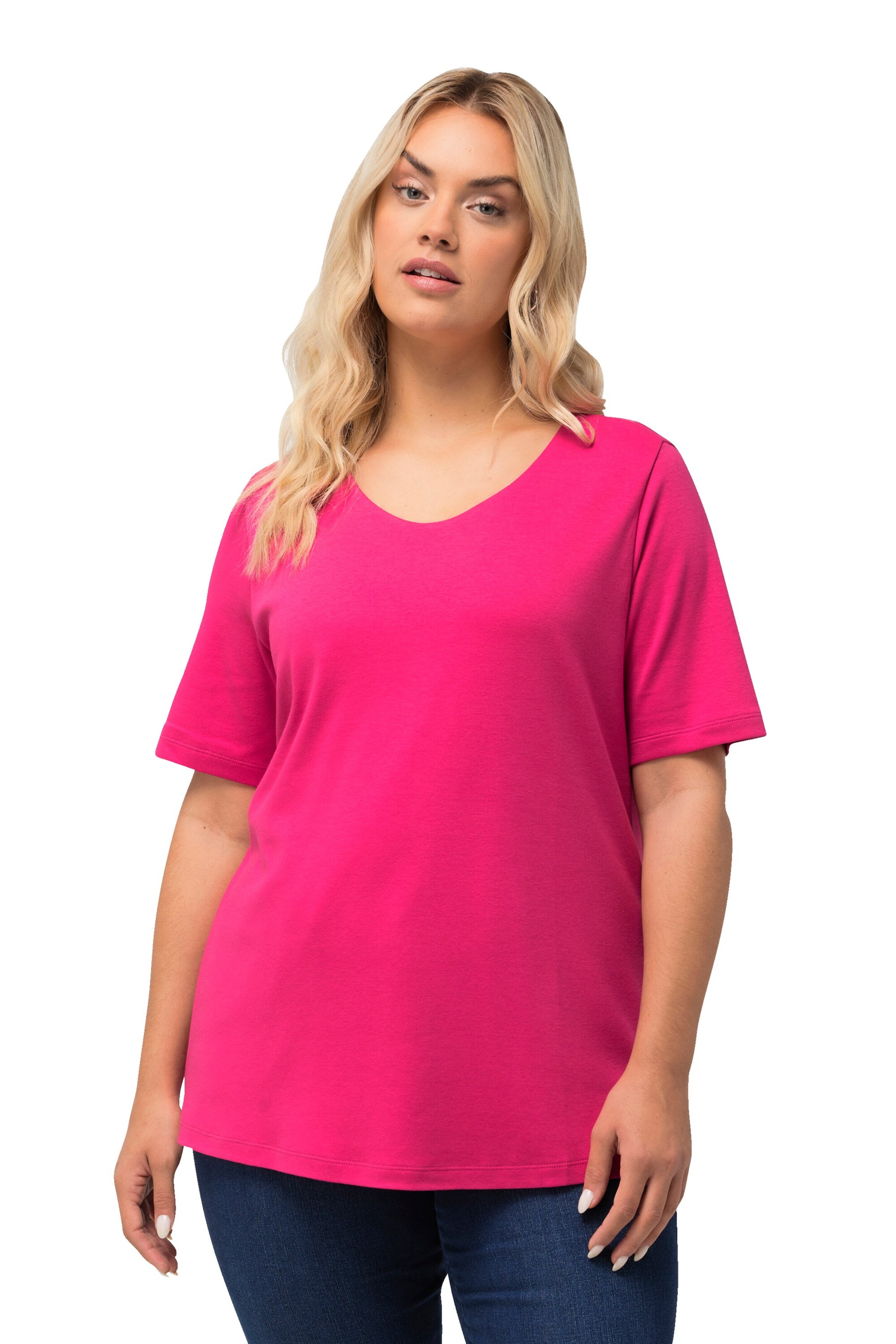 Ulla Popken Shirt in Pink: front