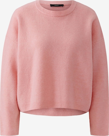 OUI Pullover 'Nila' in Pink: Vorderseite