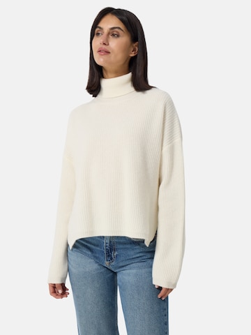 Pullover di CASH-MERE.CH in bianco: frontale