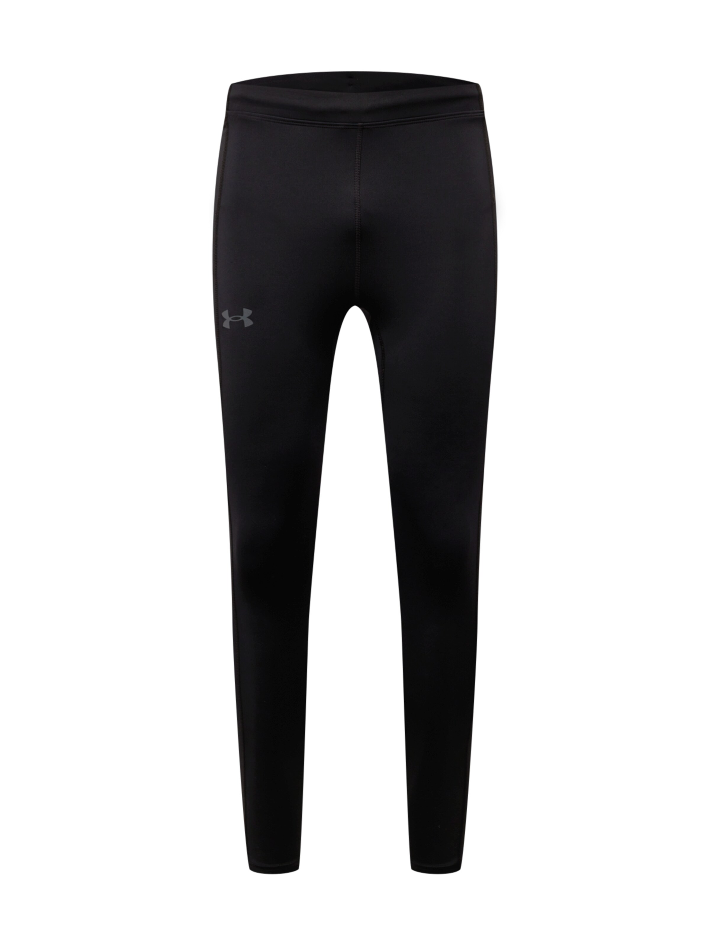 melns UNDER ARMOUR Šaurs Sporta bikses 'Fly Fast': no priekšpuses