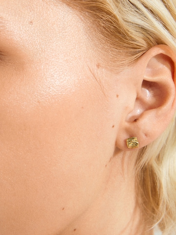 Pilgrim Ohrringe 'Sense' in Gold: Vorderseite
