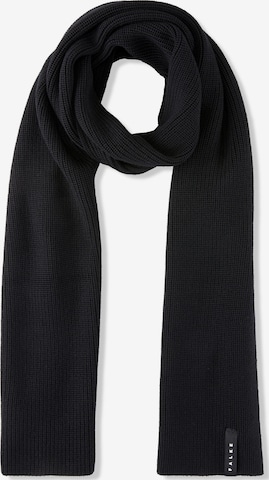 FALKE Schal in Schwarz: Vorderseite