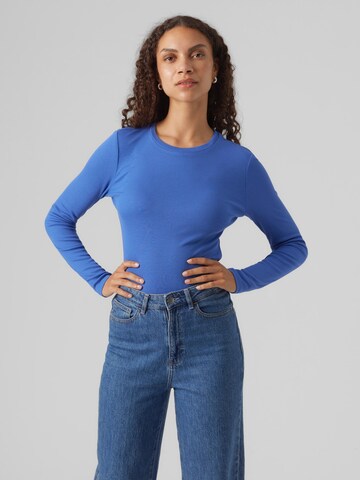 VERO MODA Shirt 'ROMA' in Blue: front