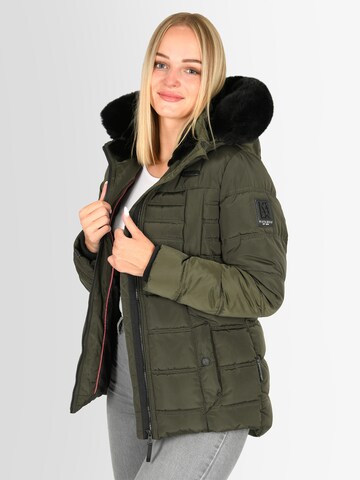 NAVAHOO Winterjas in Groen