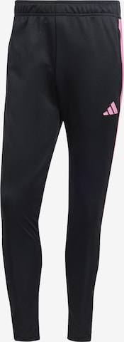 ADIDAS PERFORMANCE Slimfit Sporthose in Pink: predná strana