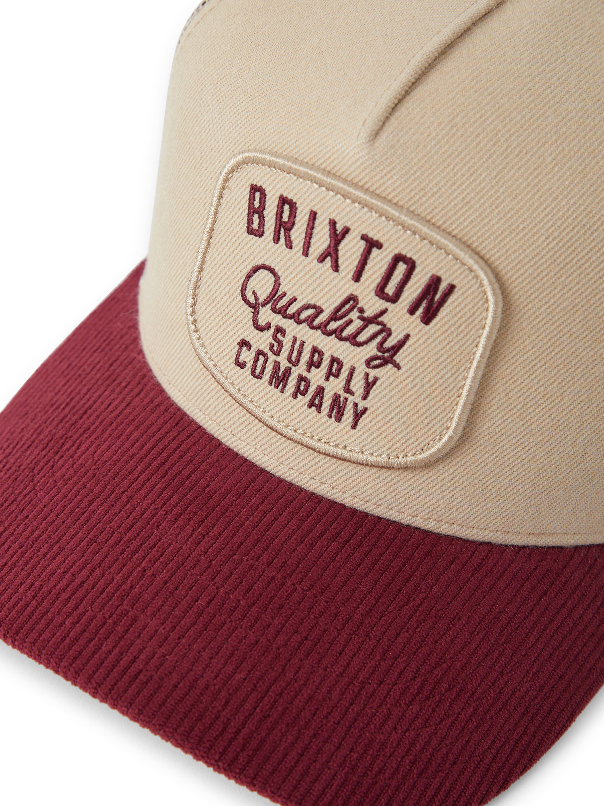 Brixton Cap 'HUBAL' in Red
