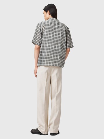 AllSaints regular Παντελόνι με τσάκιση σε γκρι