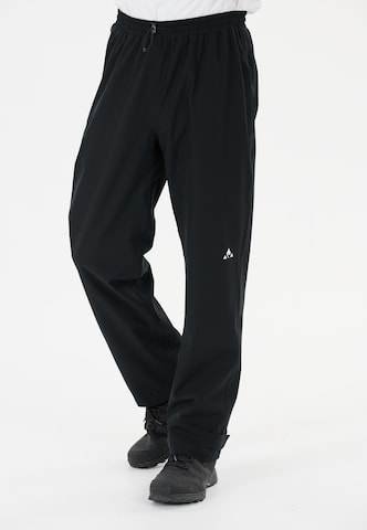 Whistler Regular Workout Pants 'Wheeler' in Black: front