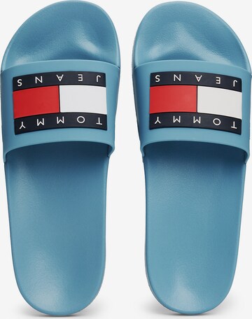 Tommy Jeans Pantolette 'Essential' in Blau