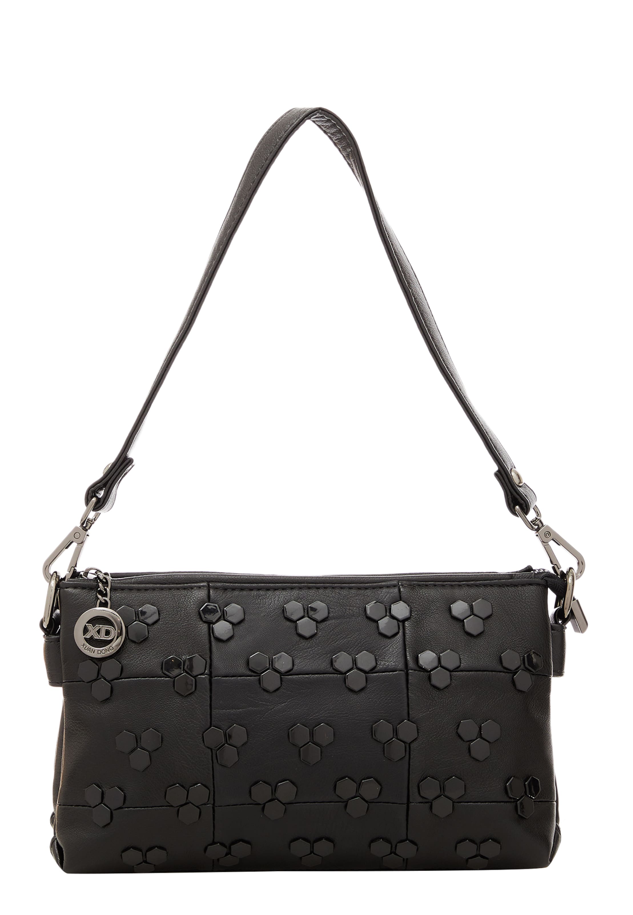 Poșete de la faina pe negru: față