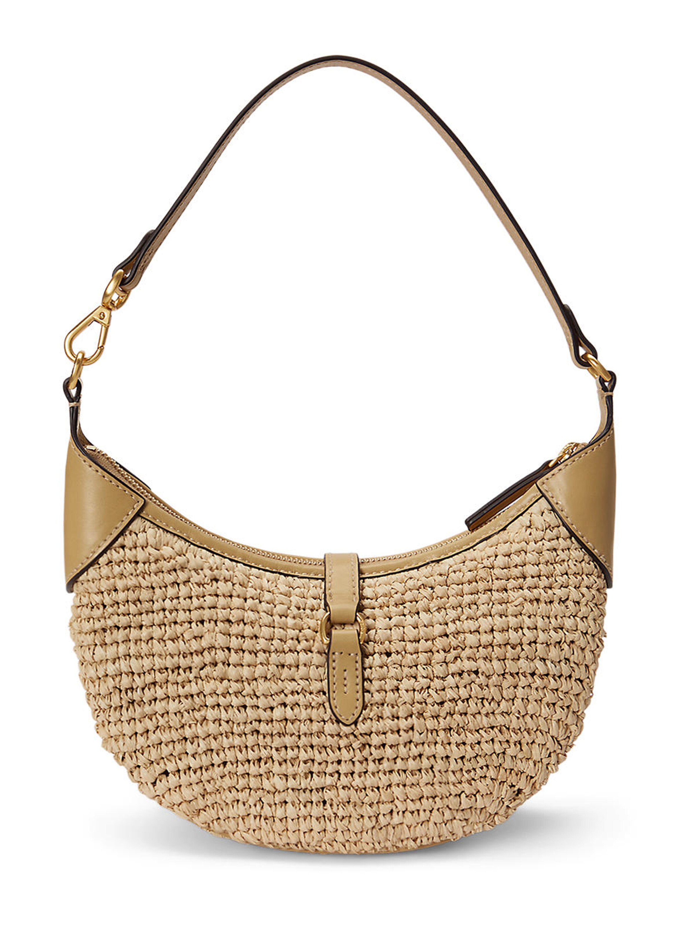 Sac bandoulière Polo Ralph Lauren en beige