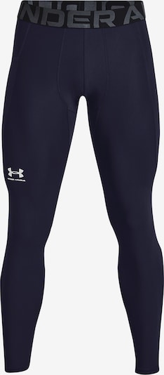 UNDER ARMOUR Sportbroek in de kleur Nachtblauw / Wit, Productweergave